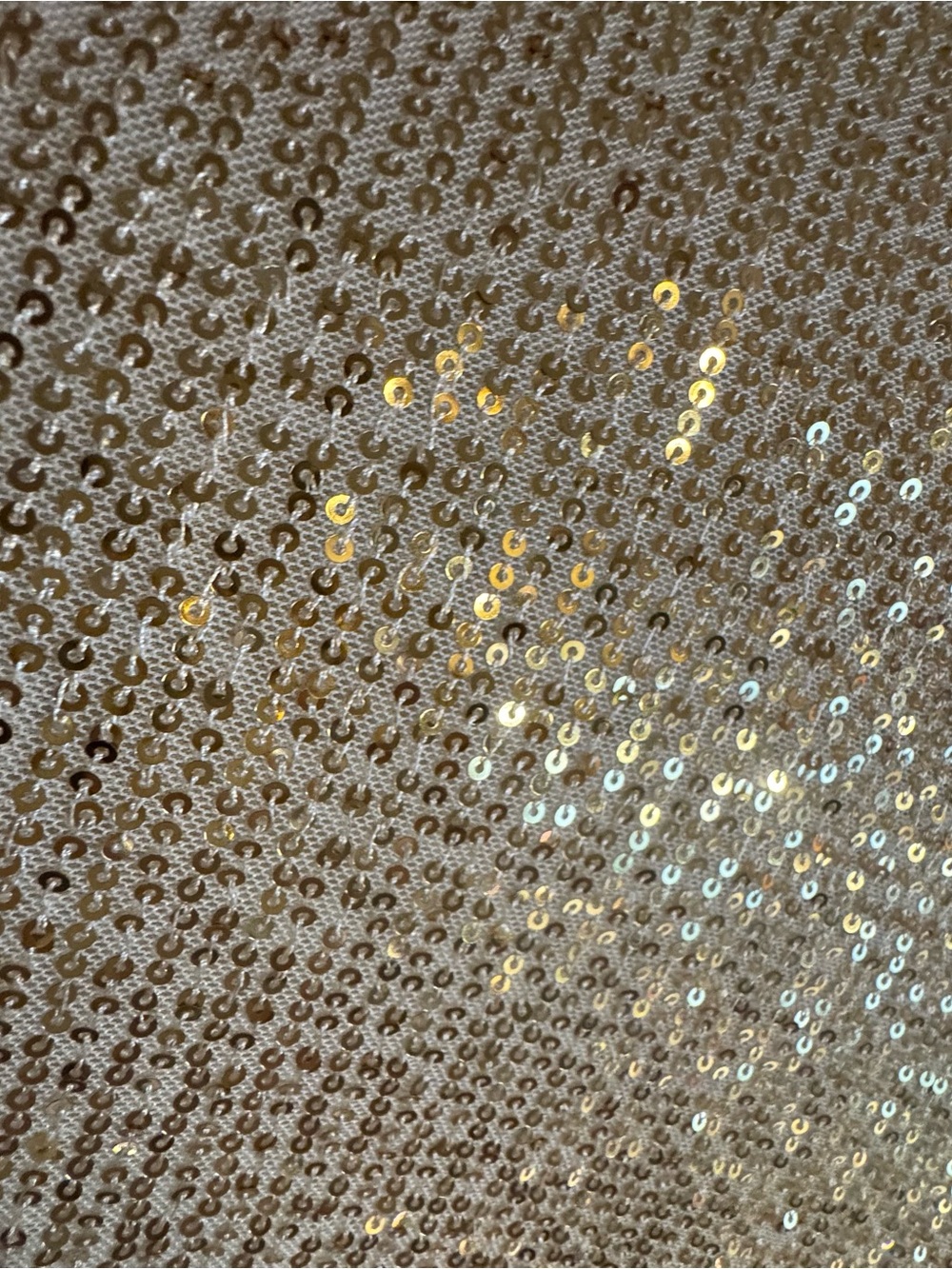 NWT Sequin Scoop Neck Tank Top in Gold -PLUS: 2X #13 - Picture 6 of 9
